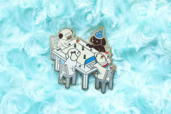 Dungeons and Dogs Enamel Pin by Dbl Feature