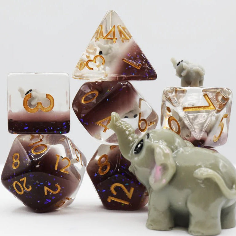 Elephant RPG Dice Set