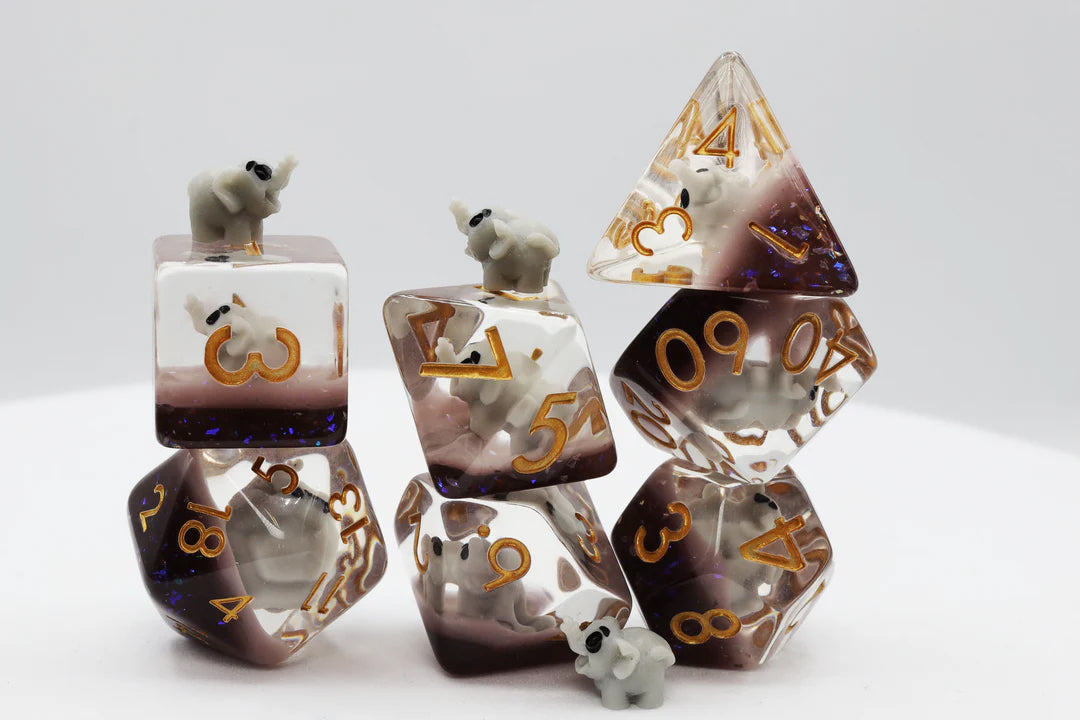 Elephant RPG Dice Set