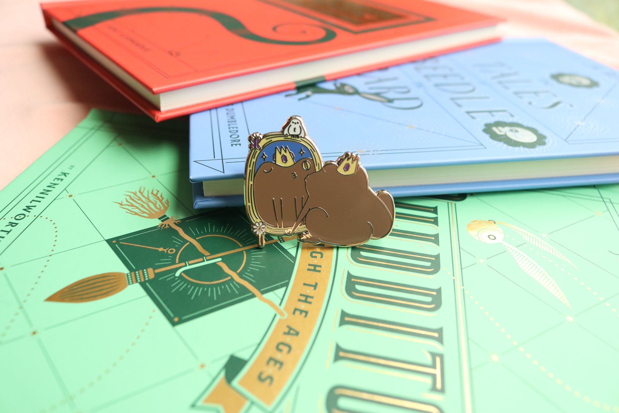 Self-love Frog Prince Enamel Pin