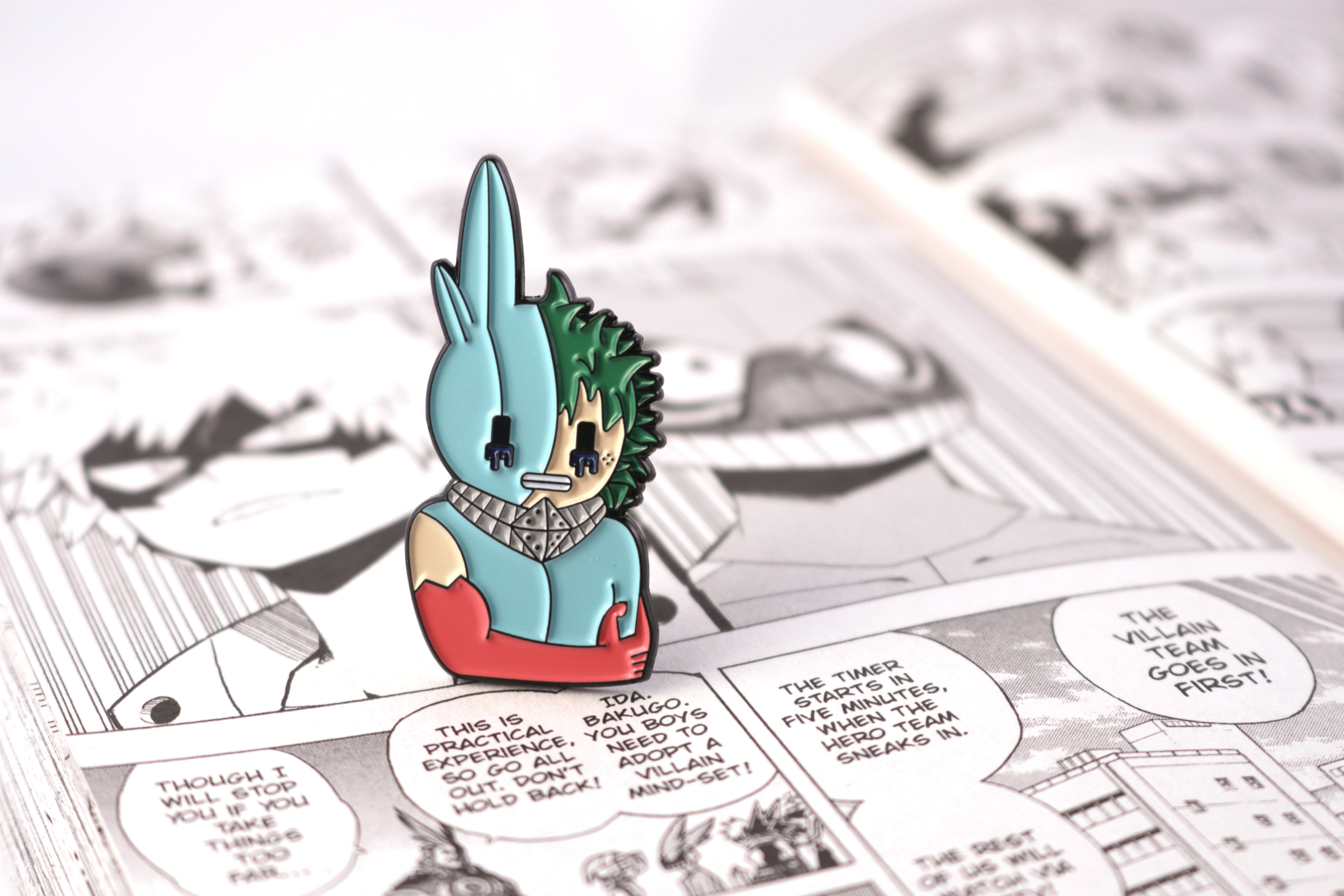 Kawaii Heroes Soft Enamel Pins