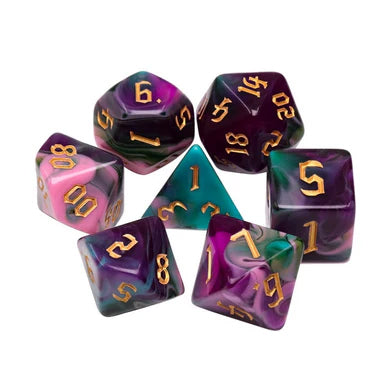 Night Elves RPG Dice Set