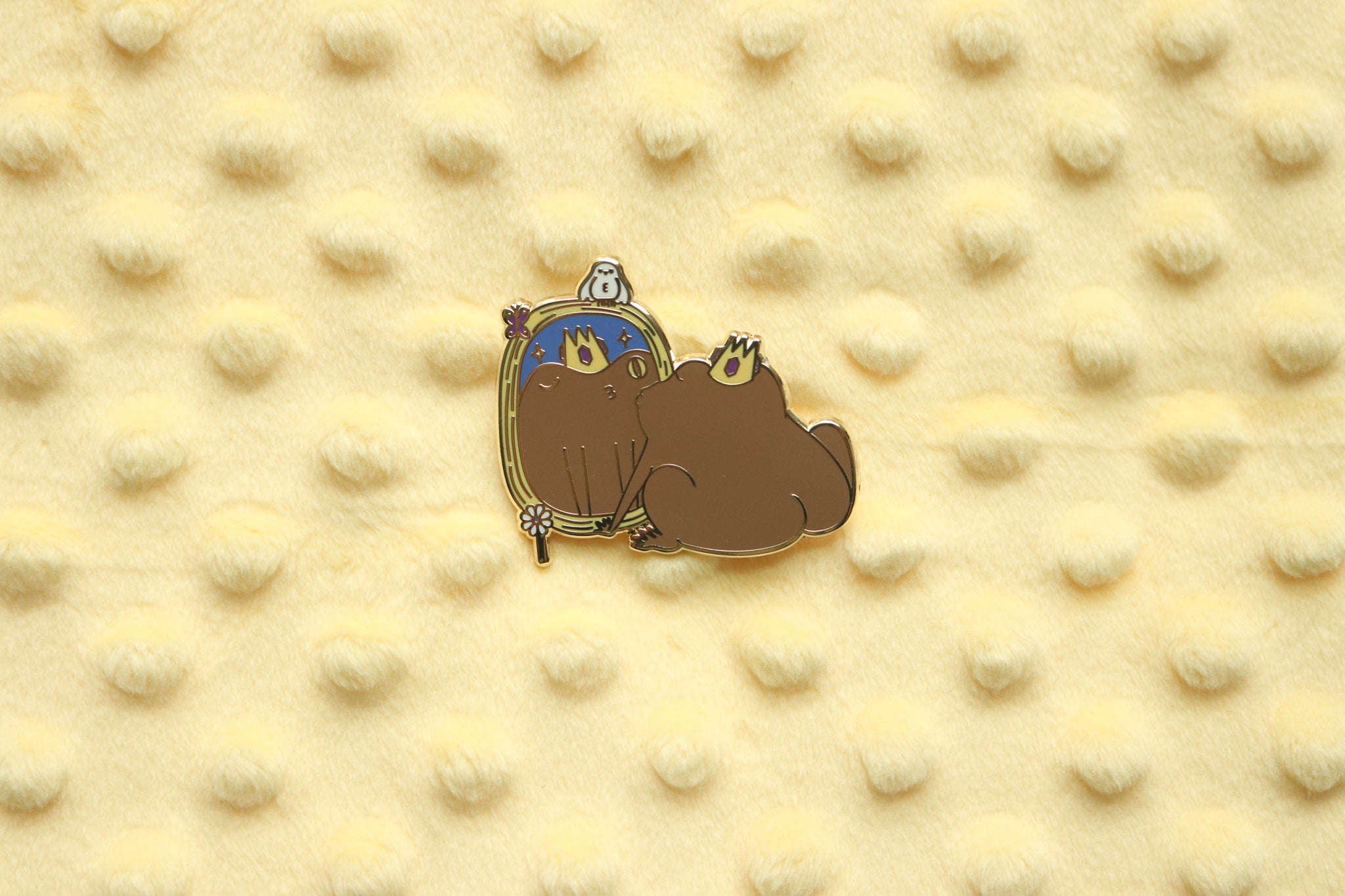 Self-love Frog Prince Enamel Pin