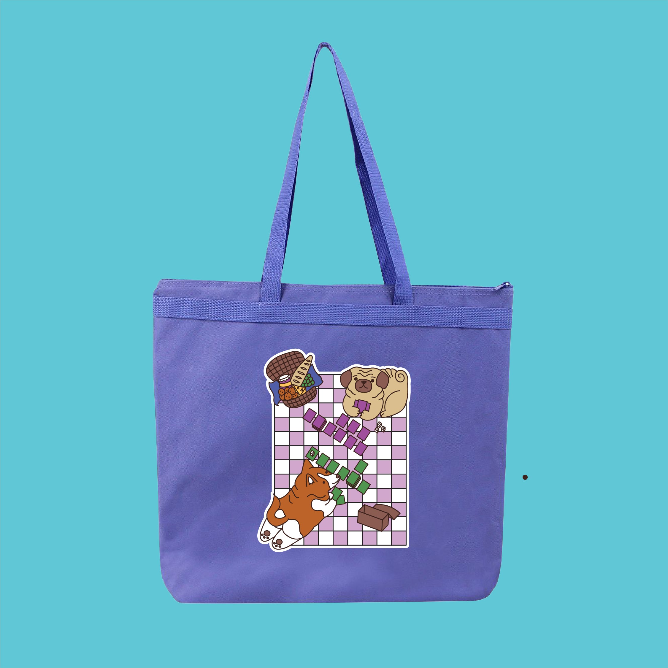 Day and Night Food Tote Bag