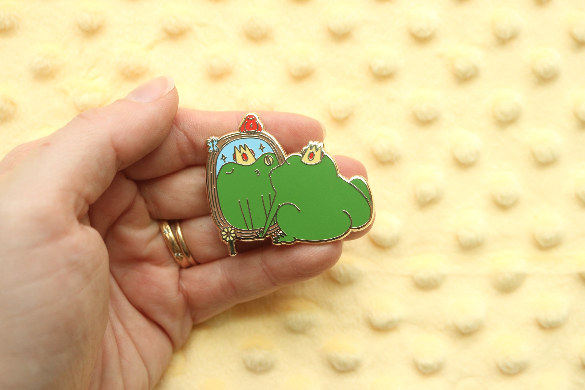 Self-love Frog Prince Enamel Pin