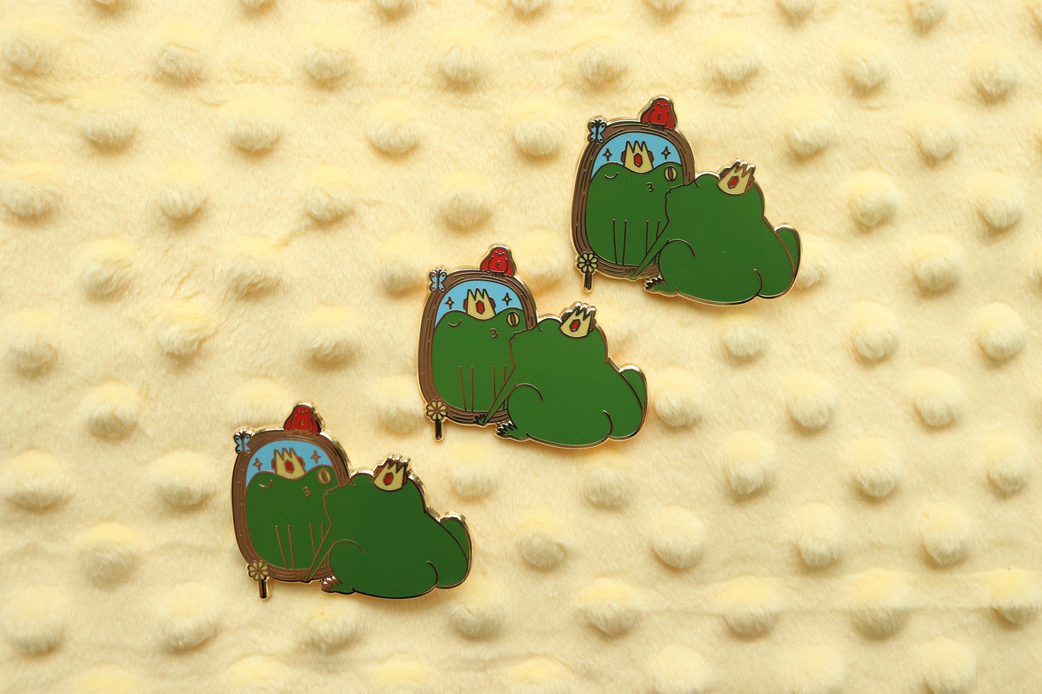 Self-love Frog Prince Enamel Pin