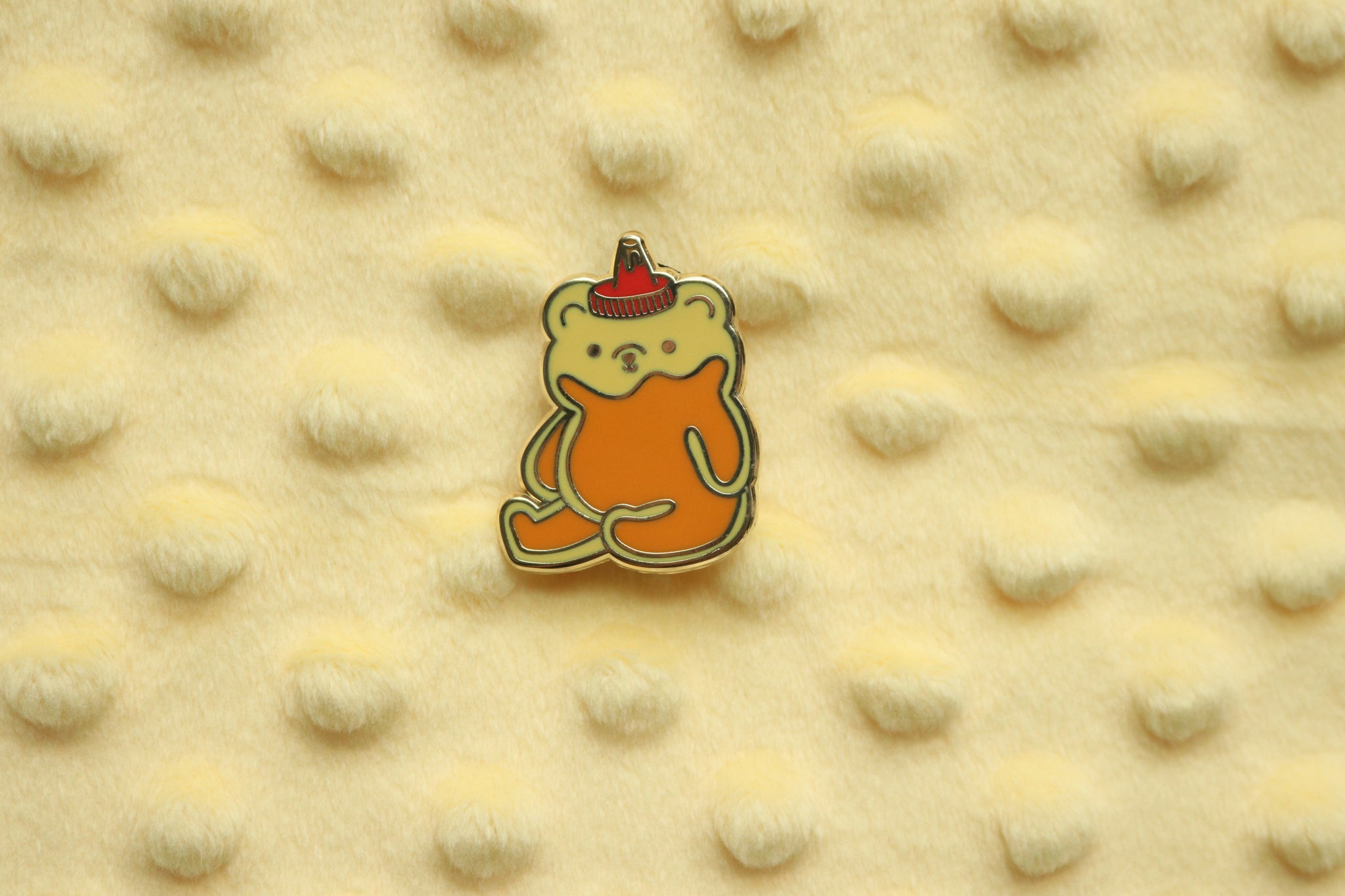 Honey Bear Enamel Pin