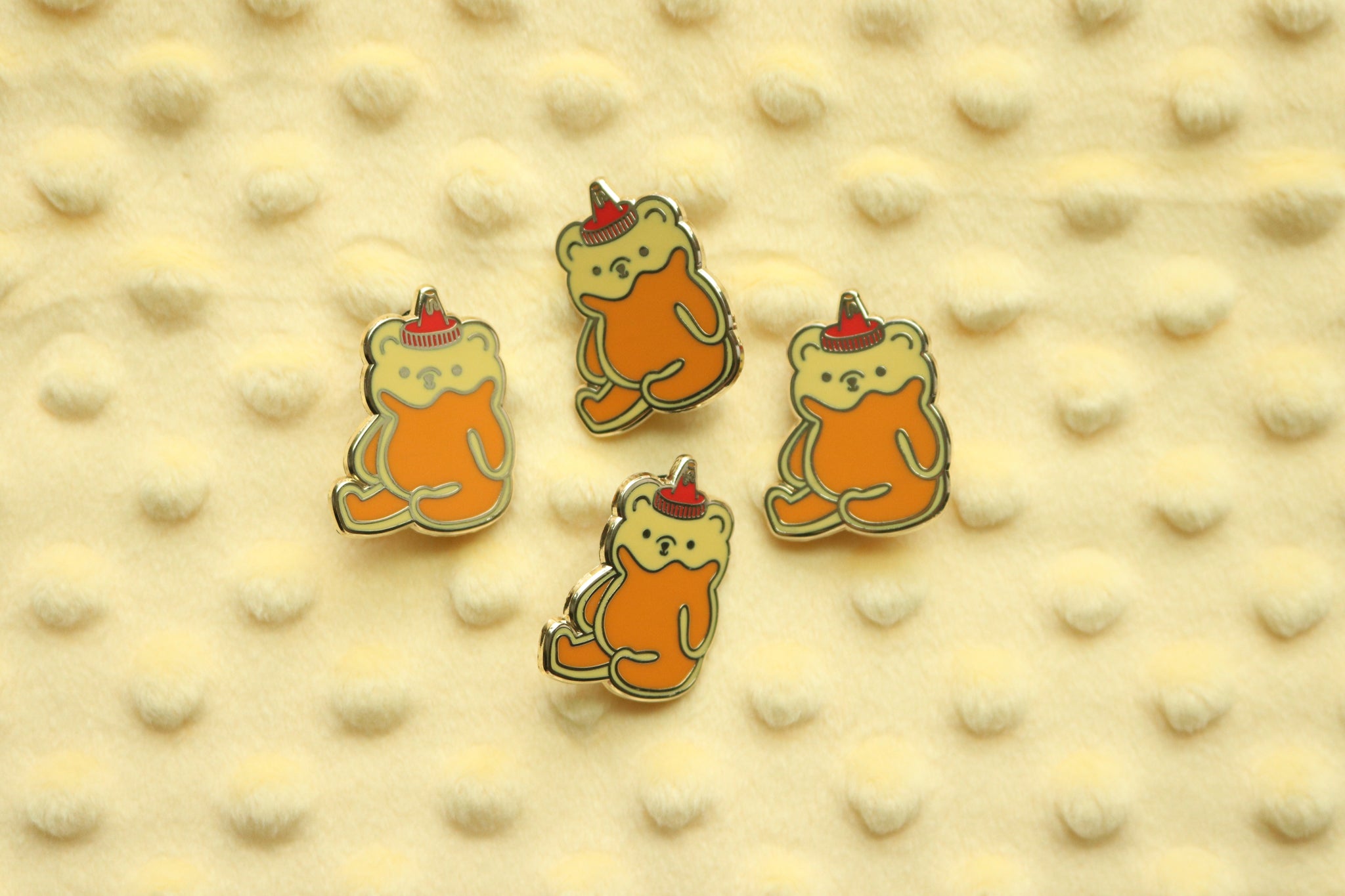 Honey Bear Enamel Pin