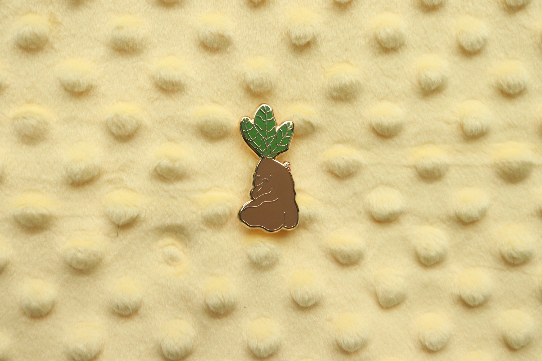 Mandrake Enamel Pin