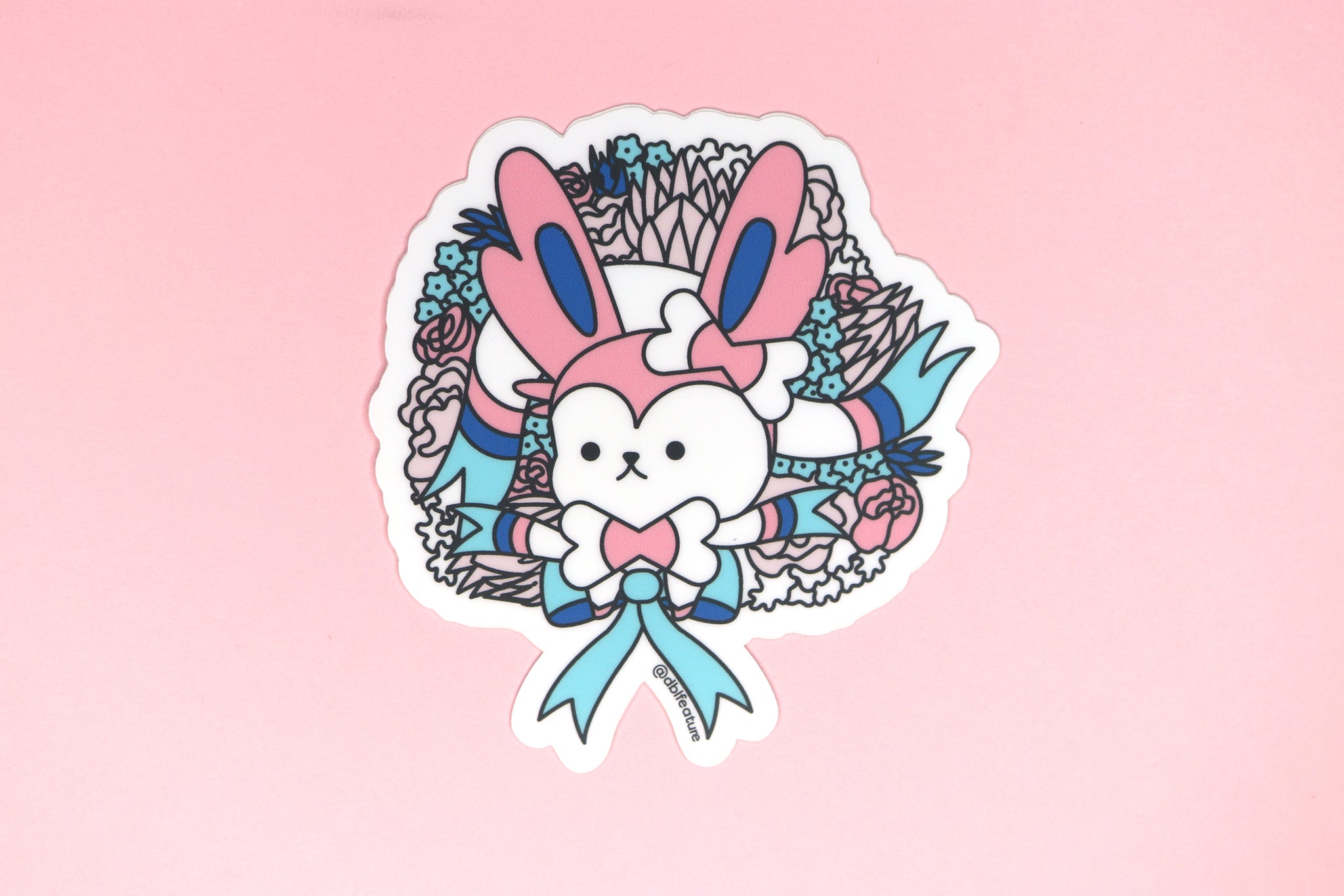 Floral Bouquet Elemental Monster Evolution Stickers