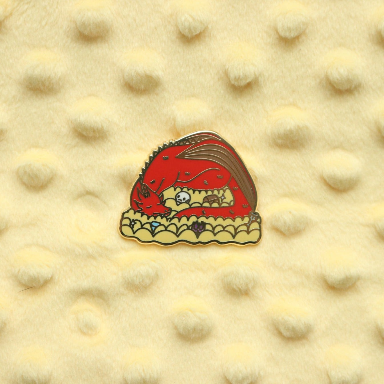 Dragon's Treasure Hard Enamel Pin