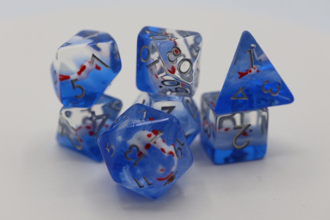 Koi Pond RPG Dice Set