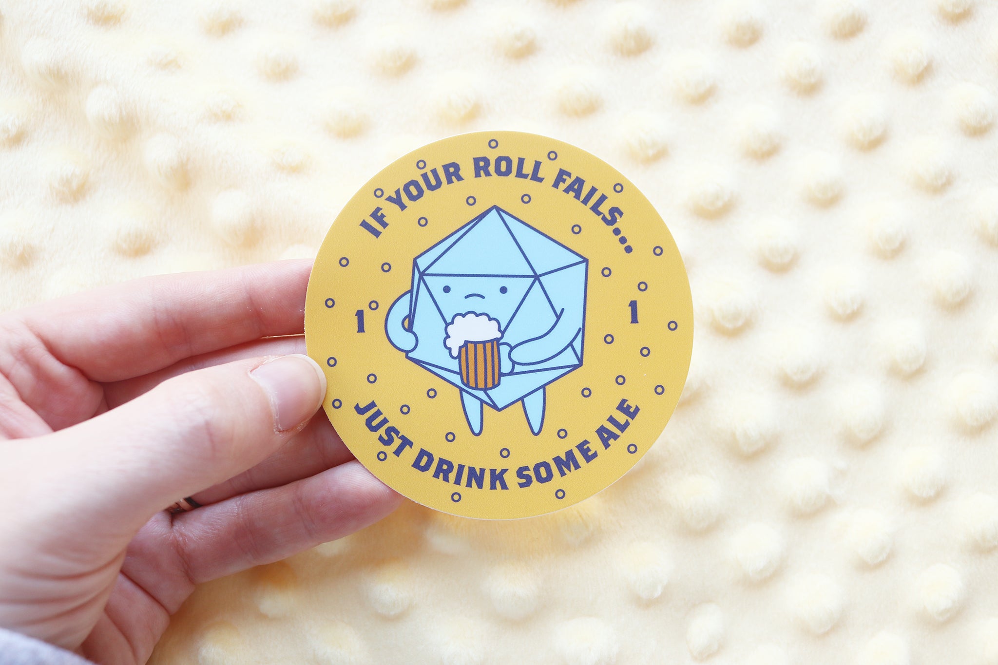 Ale D20 Sticker and Magnet