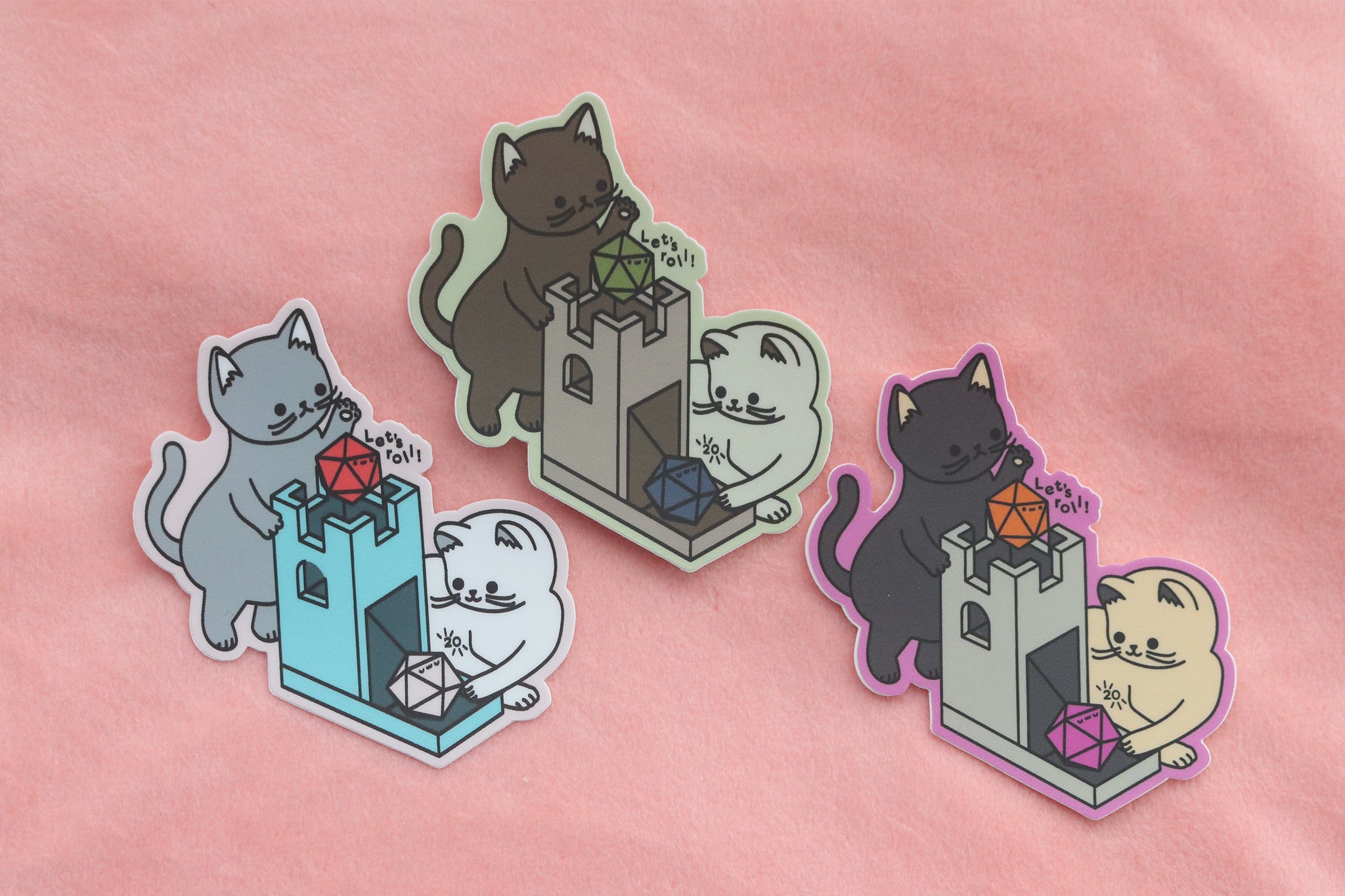 Cat Tower Sticker