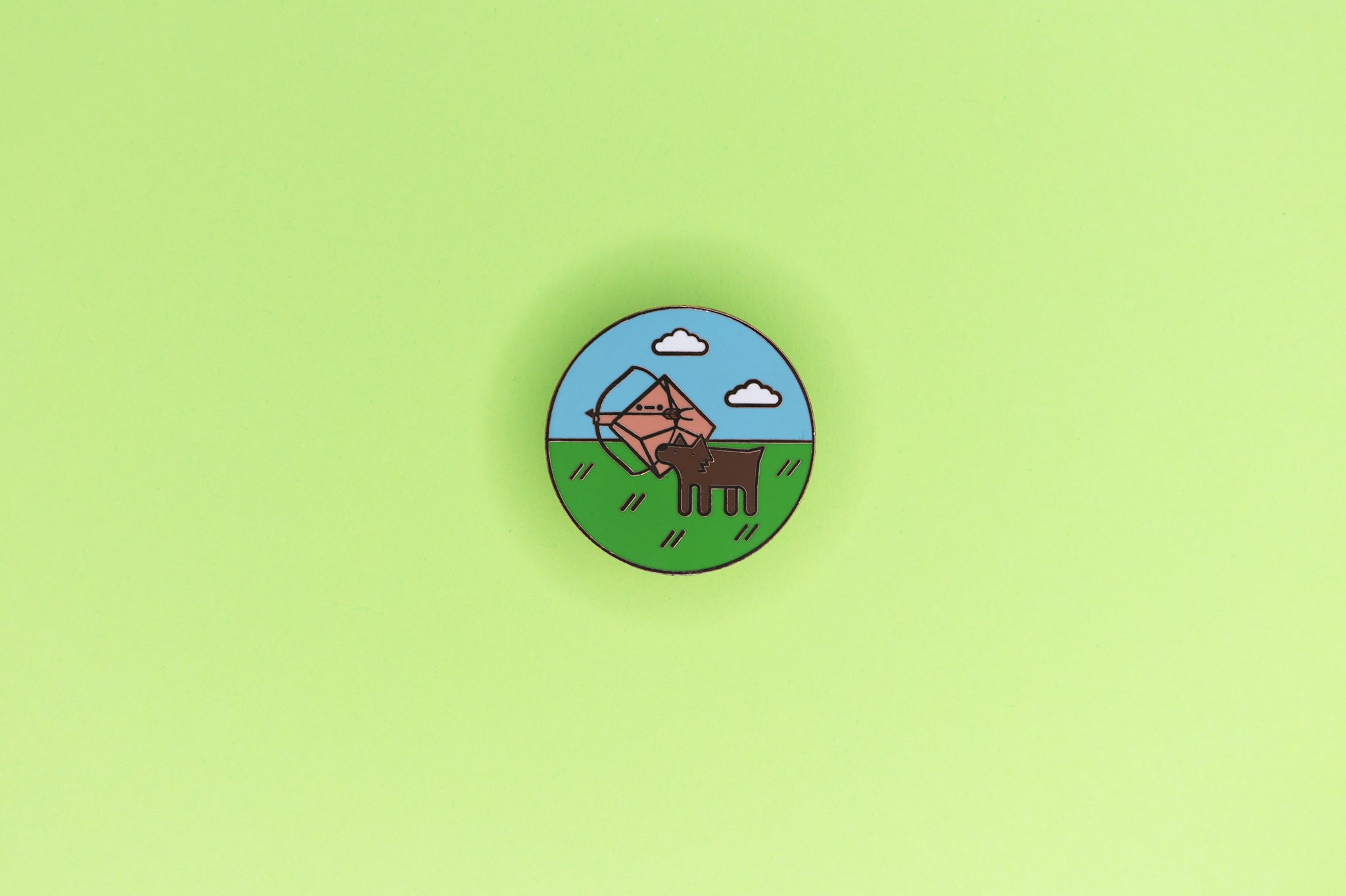 classic ranger dnd hard enamel pin