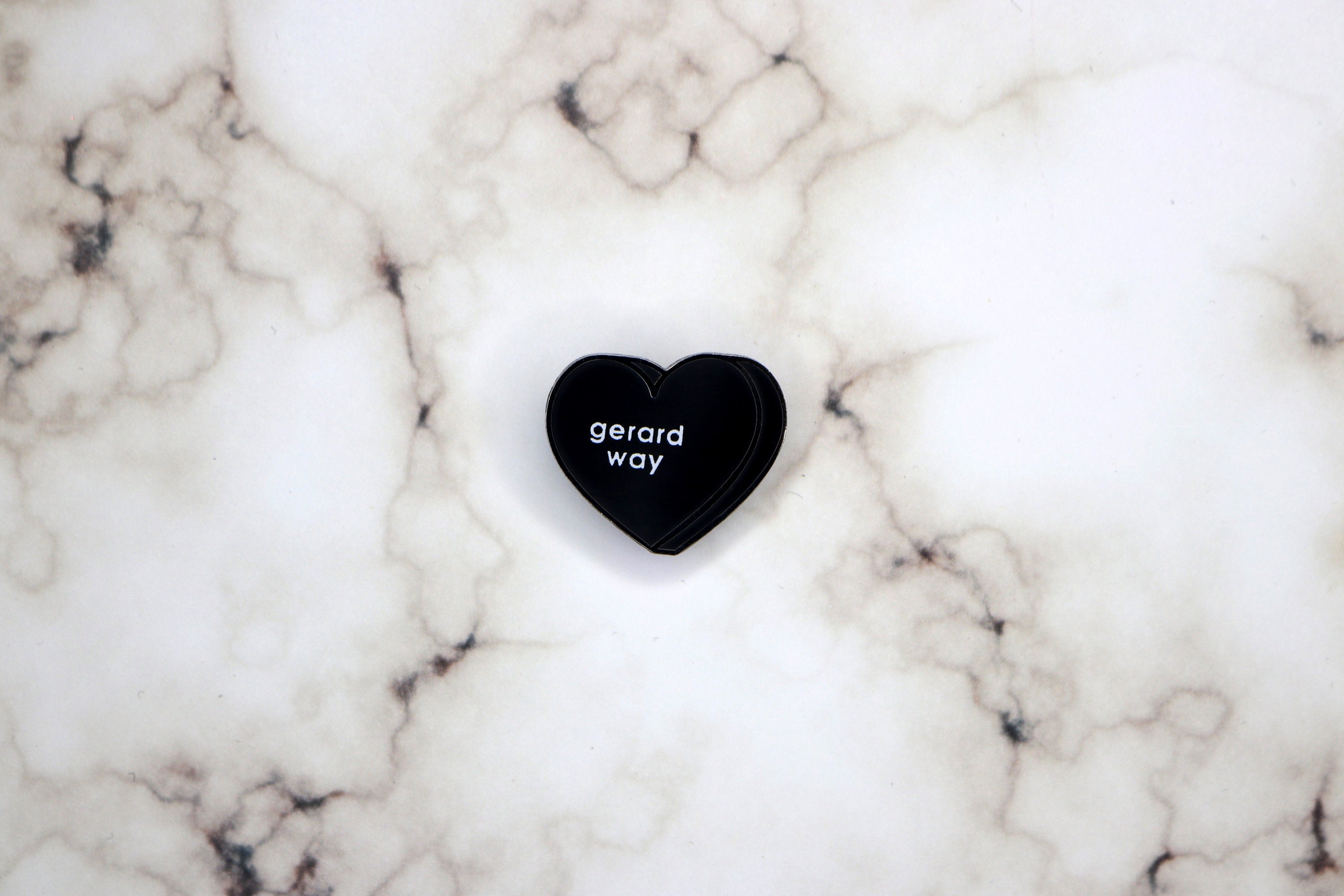 Music Heart Hard Enamel Pin