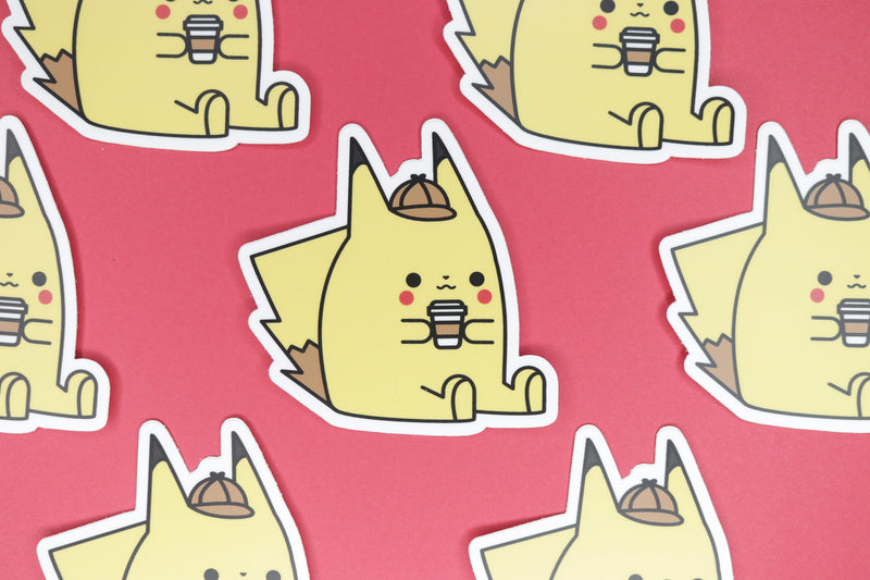 Detective Pikachu Sticker by Dbl Feature