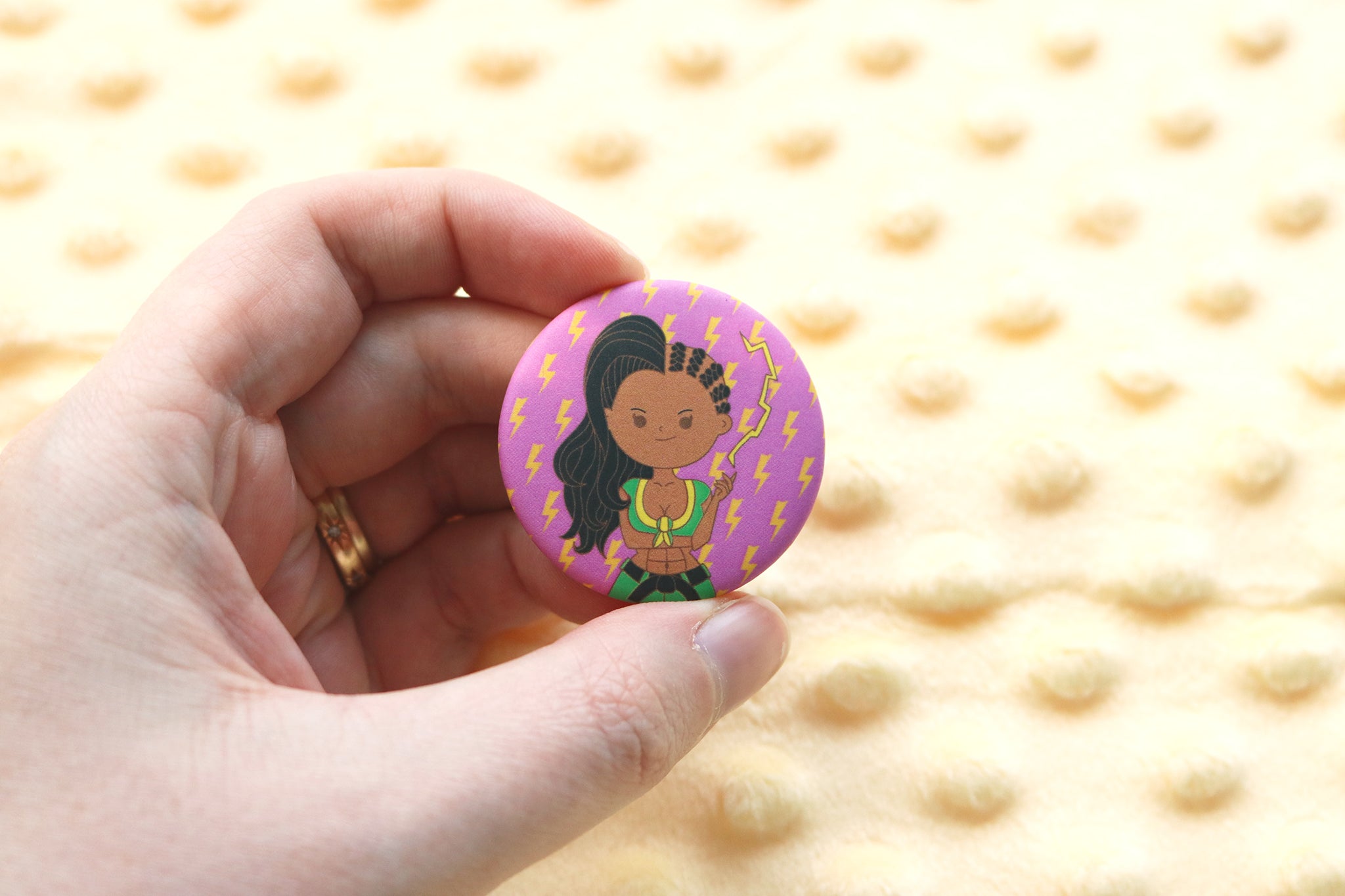 Street Fighter Girls Buttons