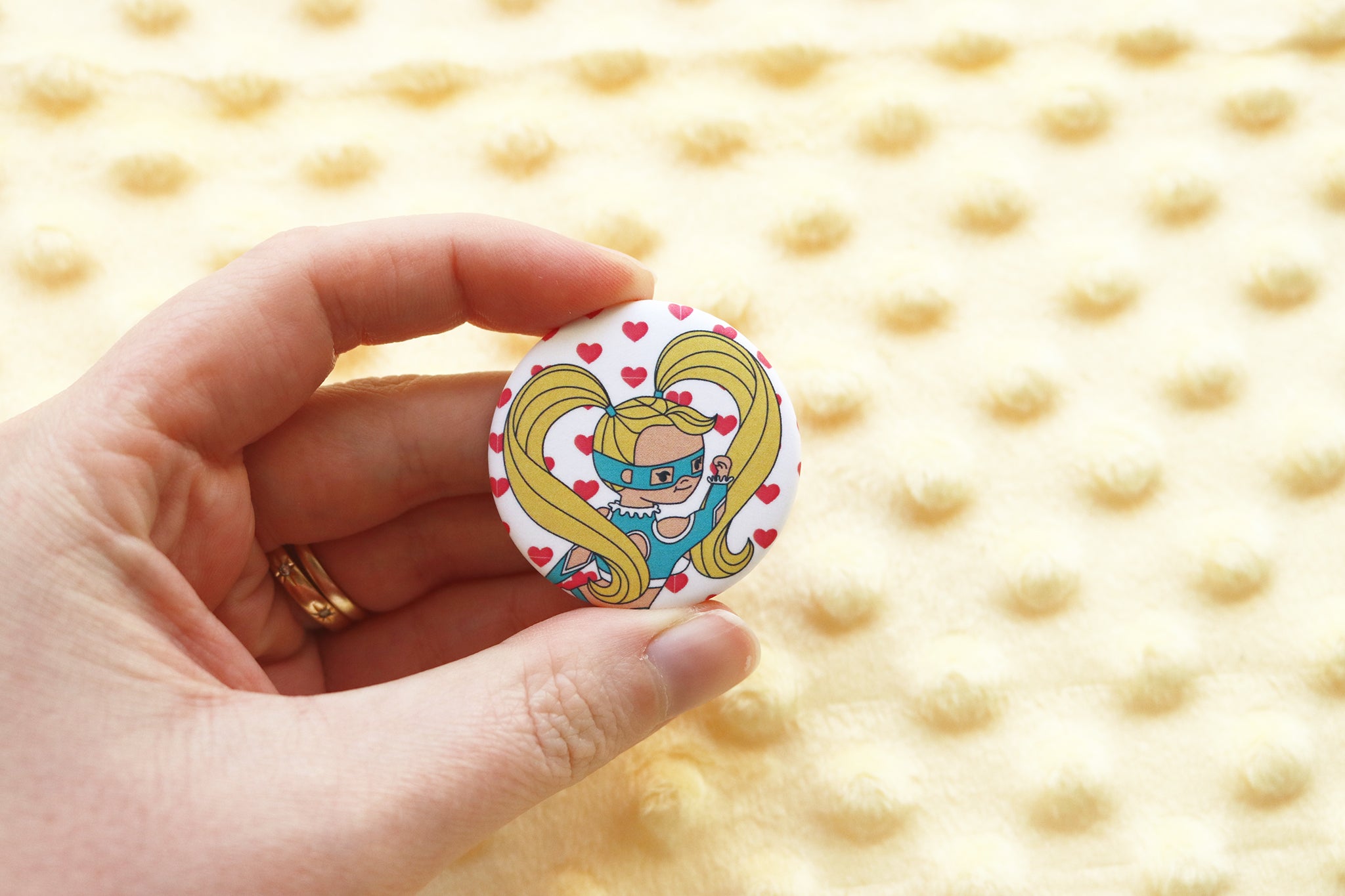 Street Fighter Girls Buttons