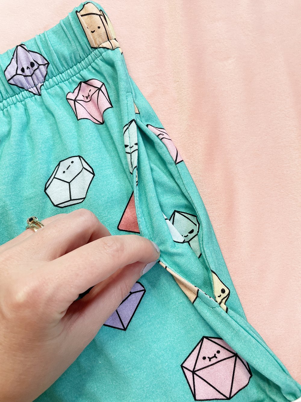 Tiny Dice Pajama Short