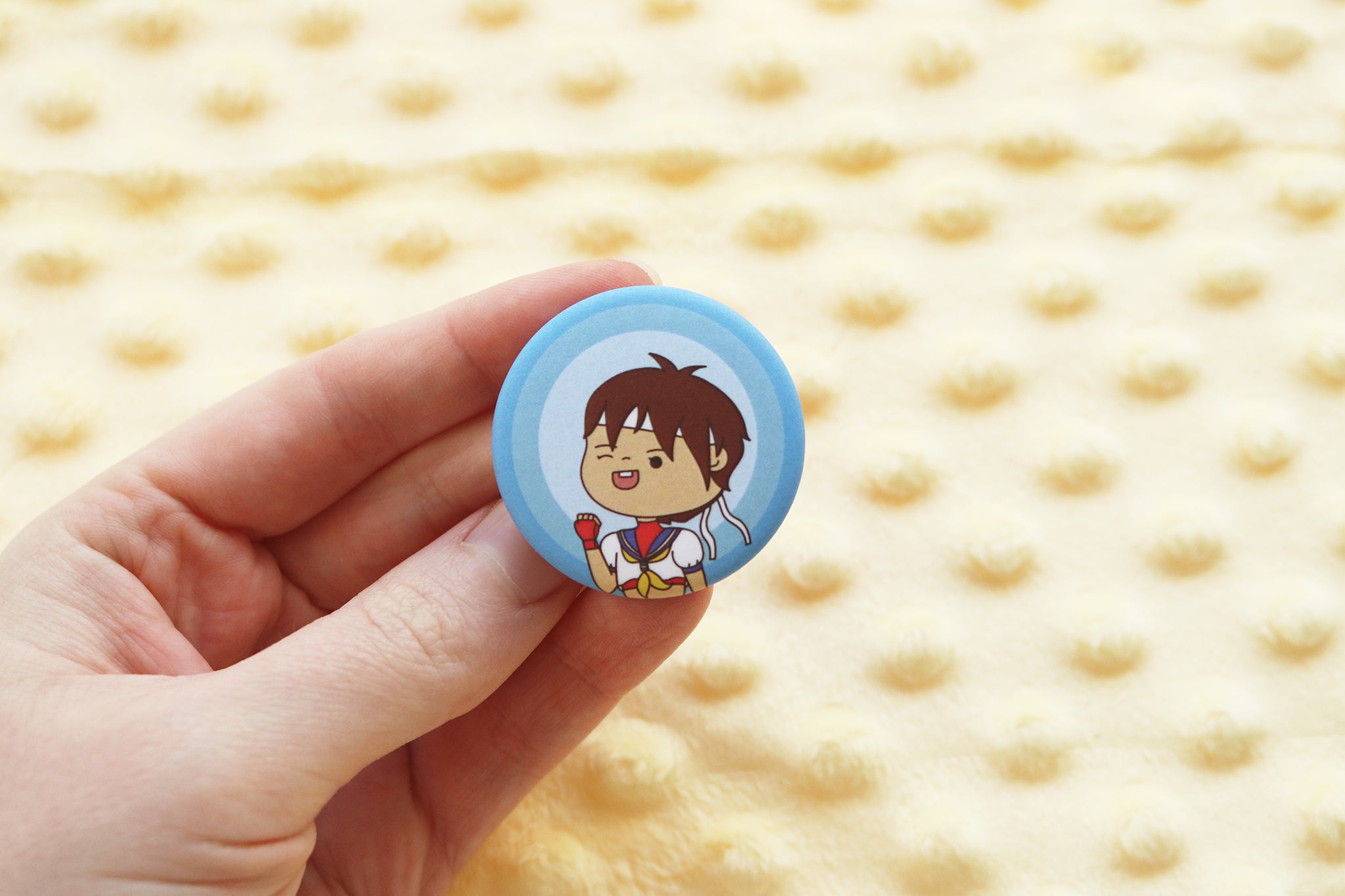 Street Fighter Girls Buttons