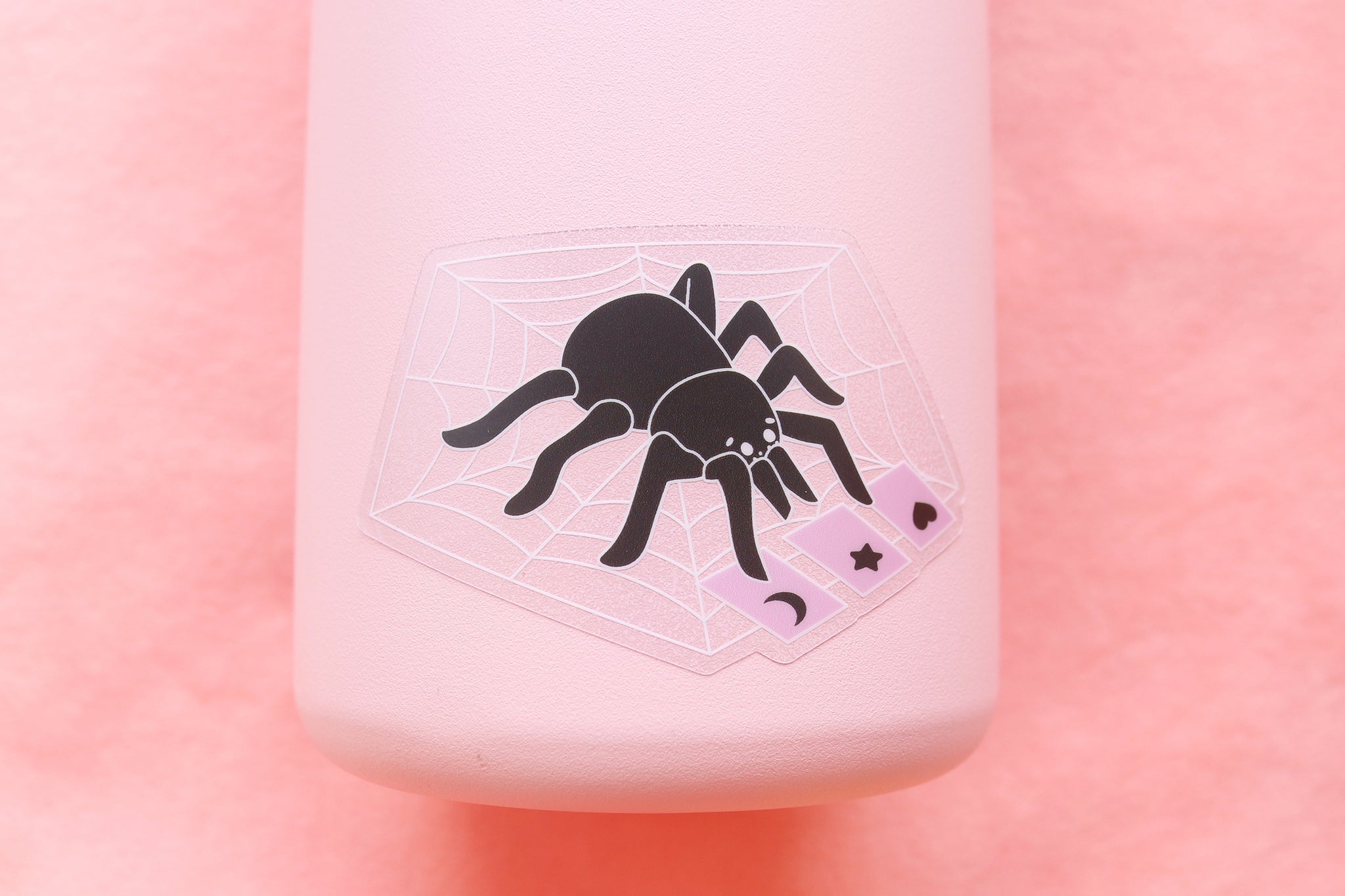 Tarot Tarantula Clear Sticker