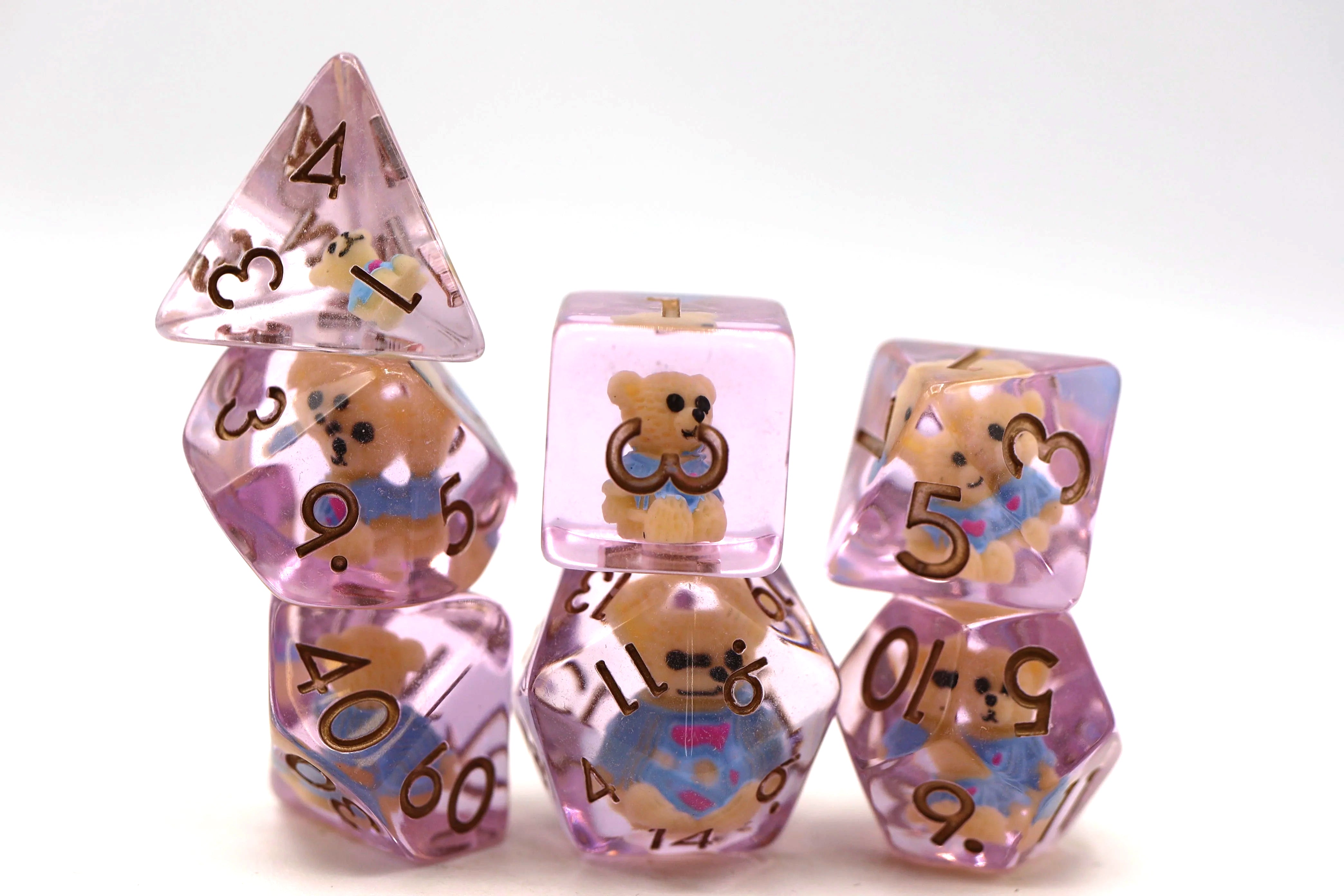 Teddy Bear RPG Dice Set