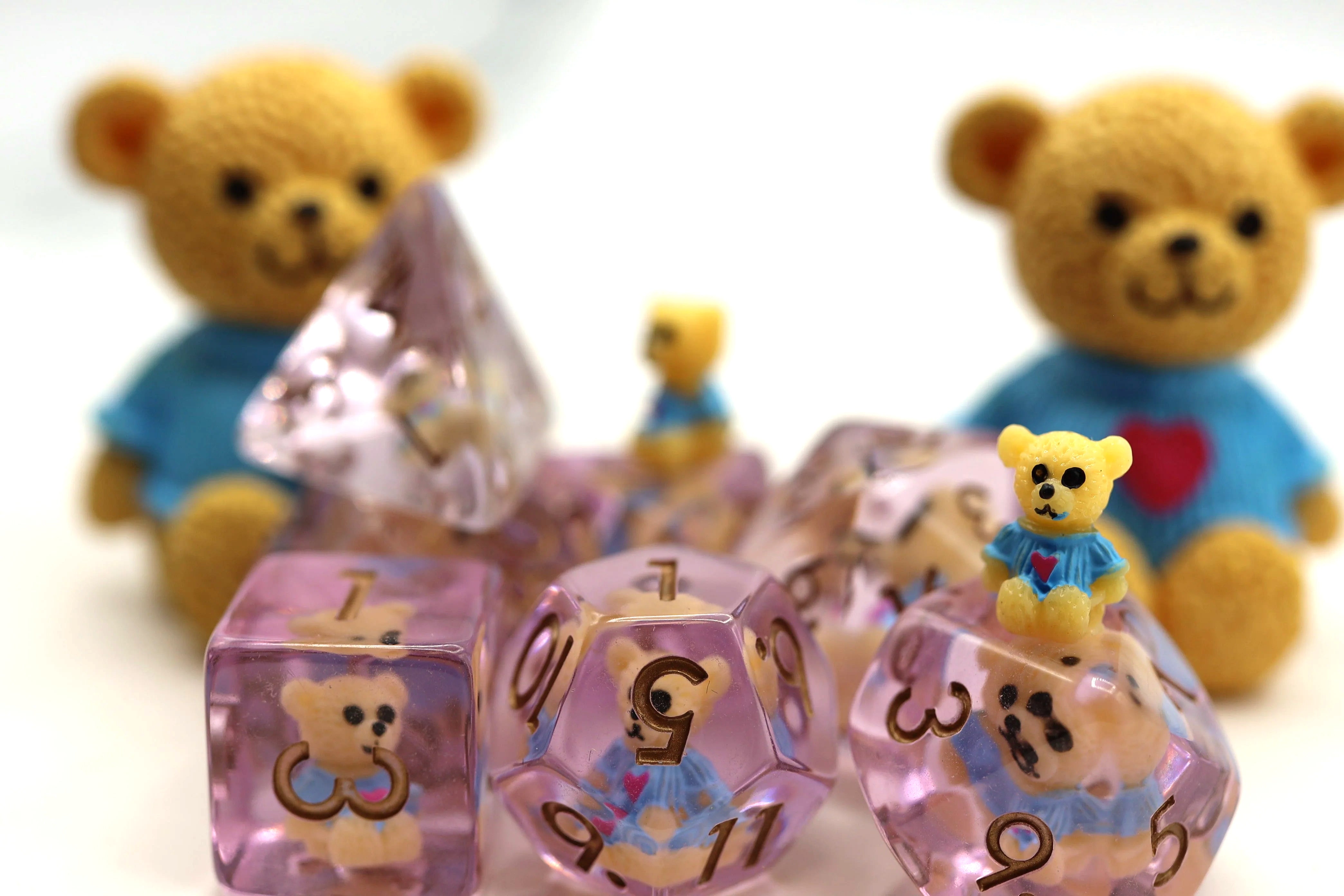 Teddy Bear RPG Dice Set