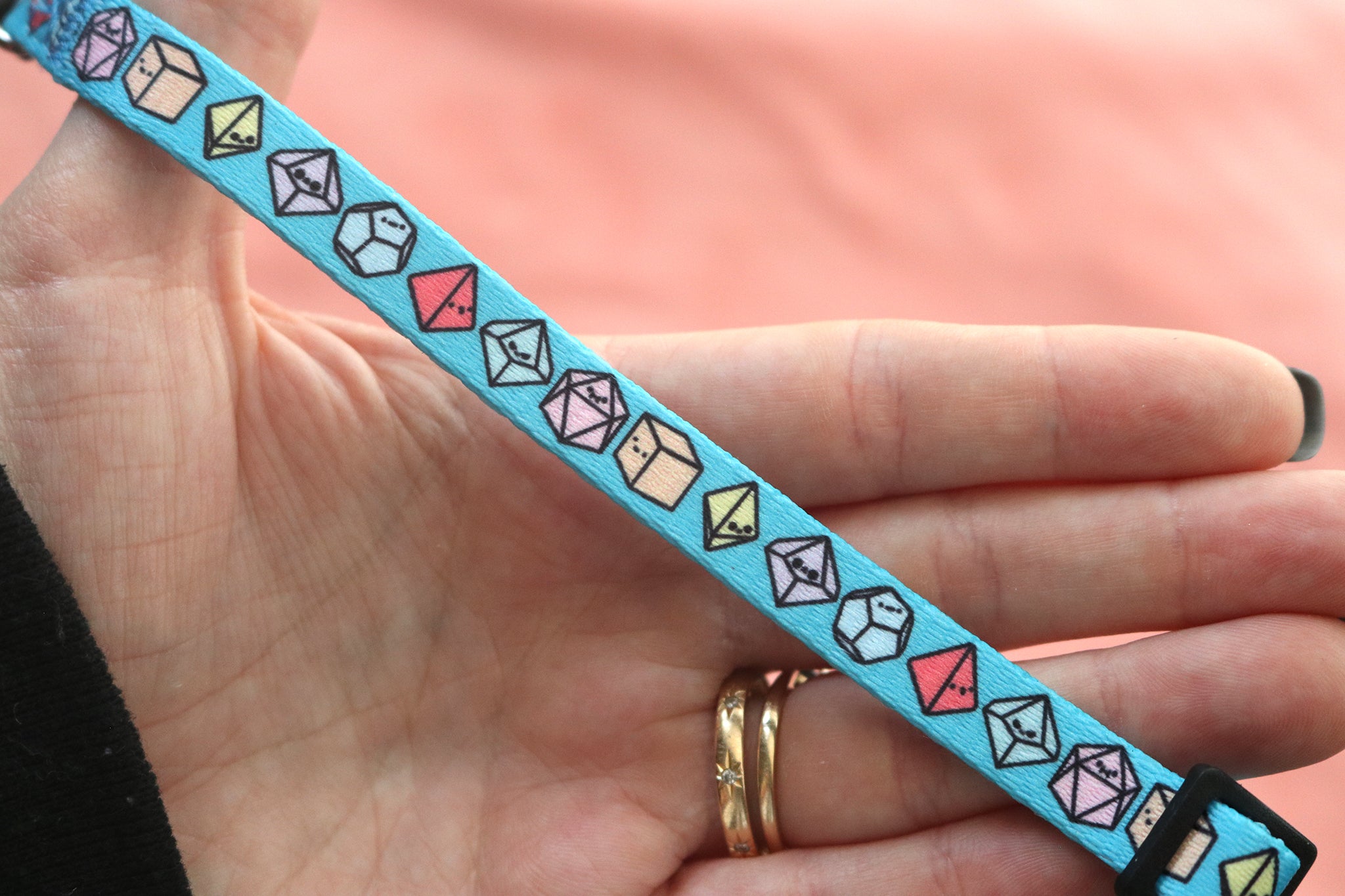 Tiny Dice Cat Collar