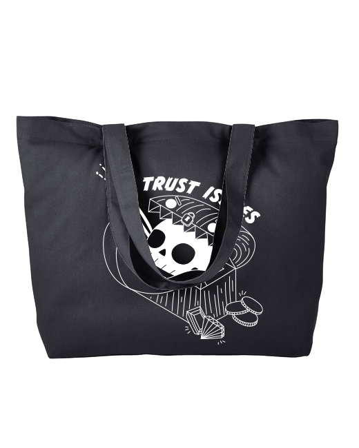 Trust Issues Tote Bag