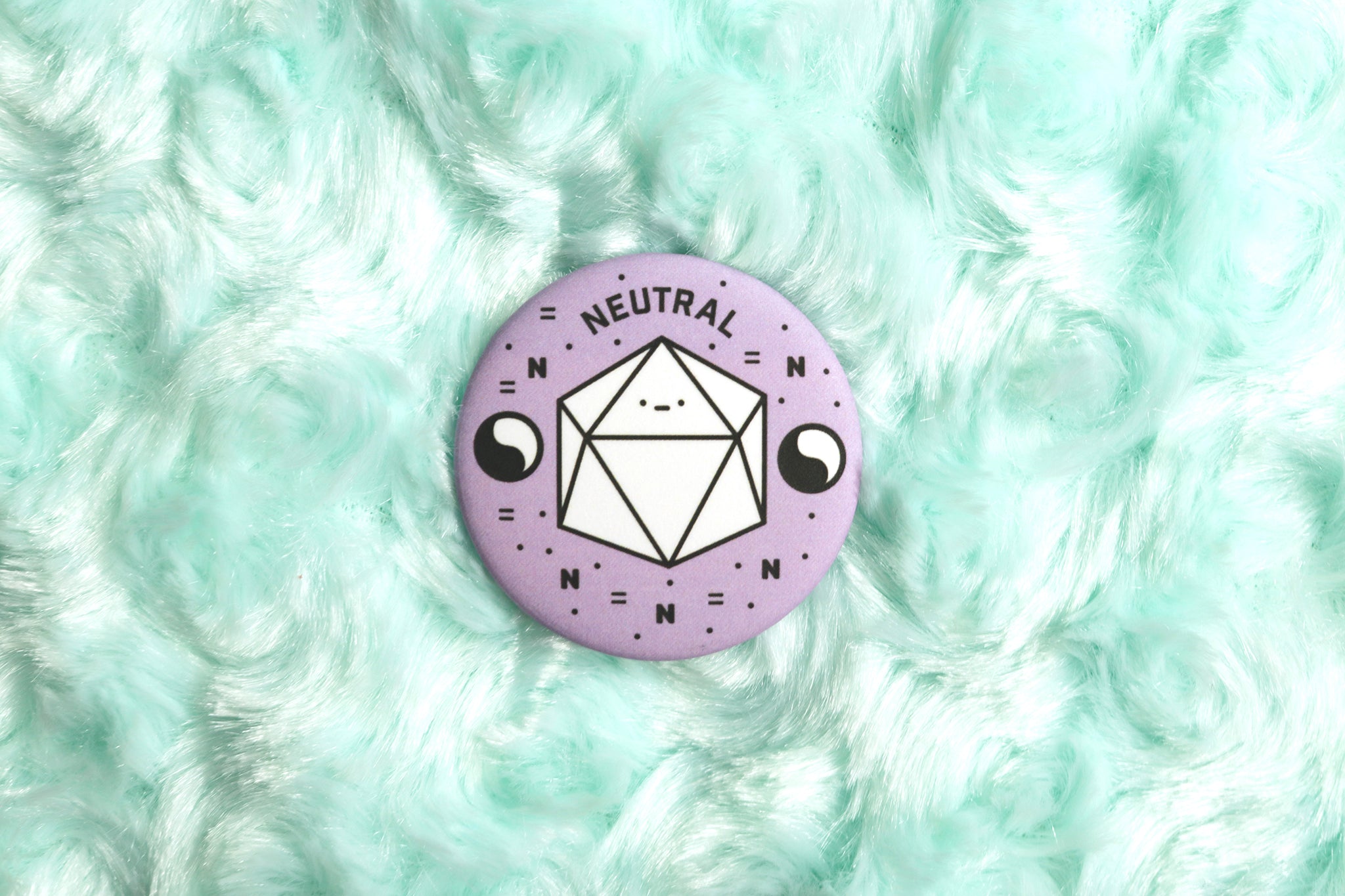 True Neutral DnD Alignment Button