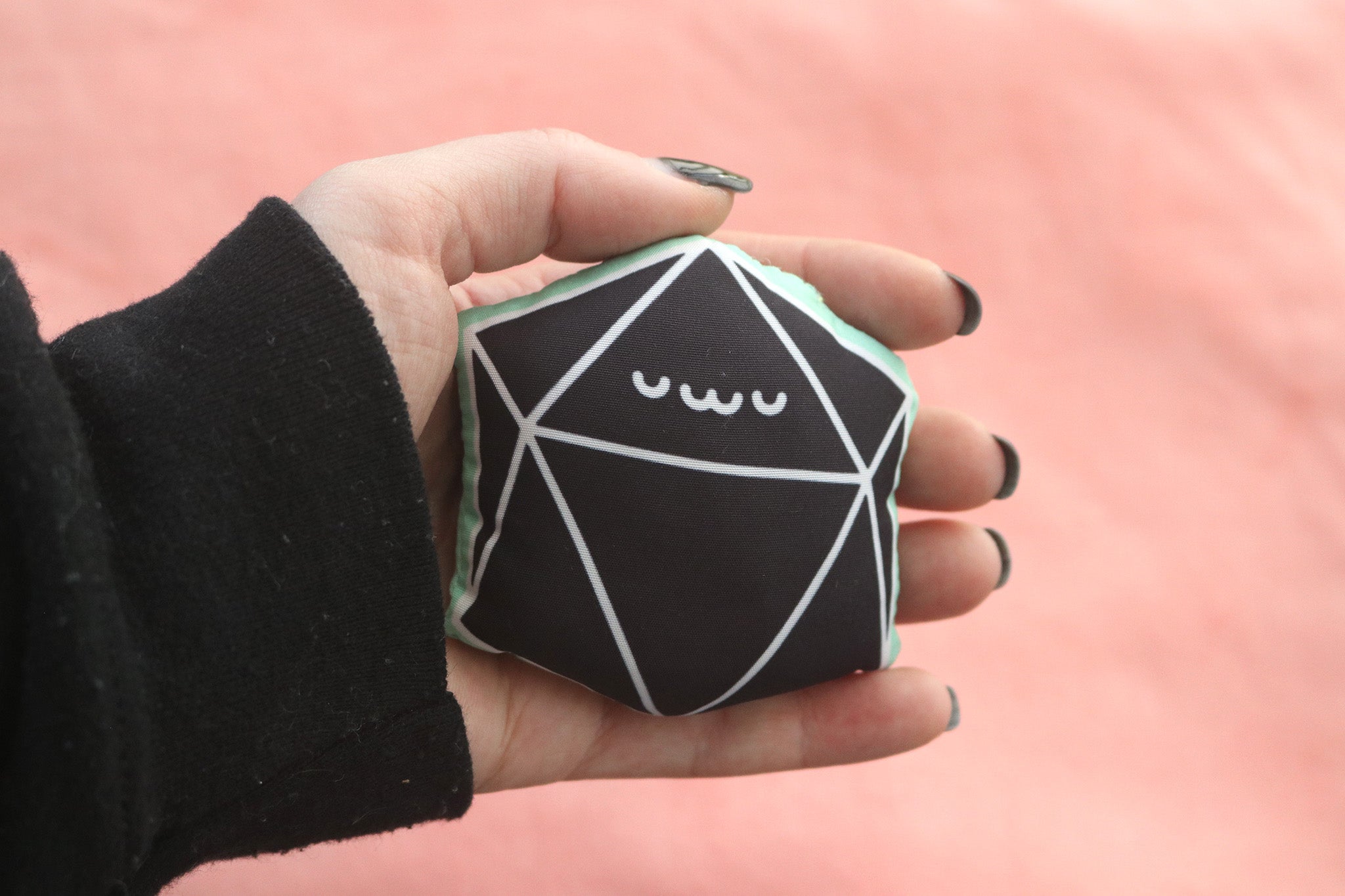 UwU OwO D20 Cat Toy